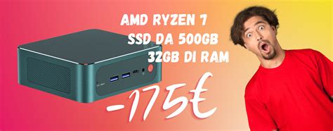 Beelink Mini Pc Con Ryzen Potentissimo E In Sconto Html It