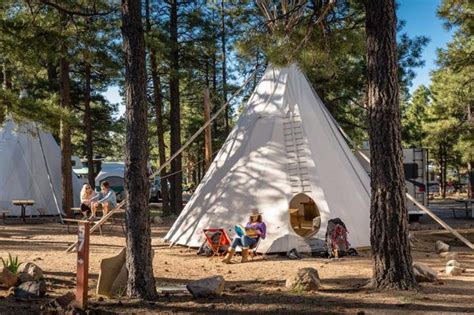 Spend The Night Under A Tepee At This Unique Arizona Campground Oak