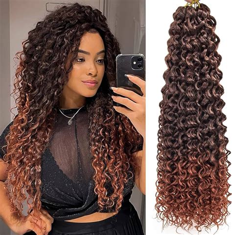 Gogo Curl Crochet Hair For Black Women Water Wave Curly Crochet Hair Wavy Human Hair Deep Wave