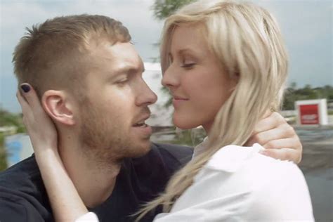 Calvin Harris Ellie Goulding Get Romantic In ‘i Need Your Love’ Video