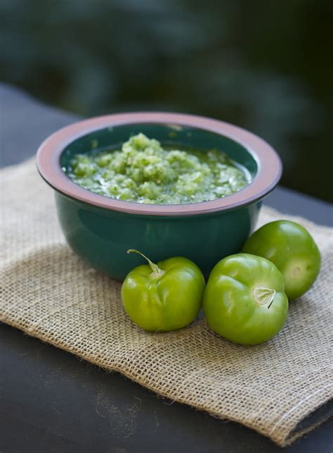 There's evidence that tomatillos have been cultivated in the area. Tomatillo Salsa - The Culinary Chase