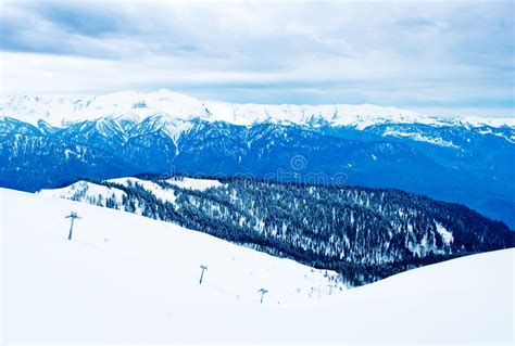 The Mountains In Sochi Russia Stock Image Image Of Caucasus Alpine