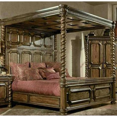 Canopy Beds Bernards Coventry Queen Canopy Bed Royal Furniture Canopy