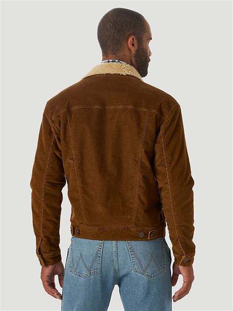 wrangler men s jacket sherpa lined denim jean corduroy coat xxl blog knak jp