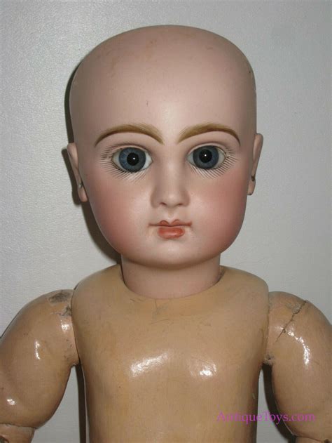 French 1880s Jumeau Tete Depose Bte Sgdg Bisque Doll Closed Mouth