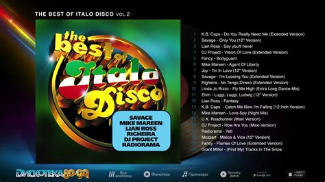 The Best Of Italo Disco Vol 2 Remember The 80s Various Artists Youtube