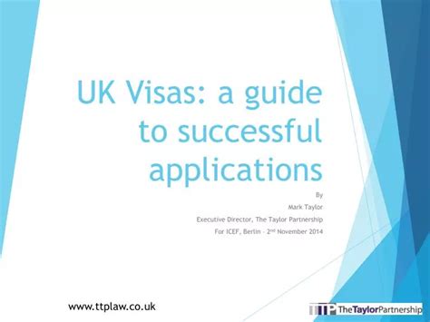 Ppt Uk Visas A Guide To Successful Applications Powerpoint