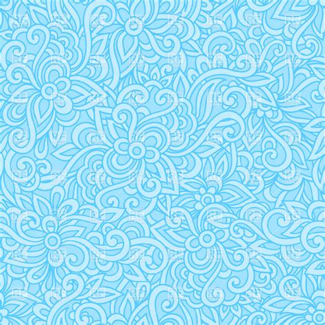 Download Blue Floral Pattern Flower Background By Kcross Blue