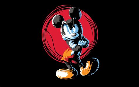 3840x2400 Mickey Mouse Minimal Art 4k 4k Hd 4k Wallpapersimages