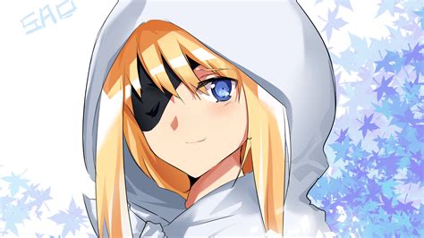 Blonde Anime Anime Girls Blue Eyes Sword Art Online Sword Art