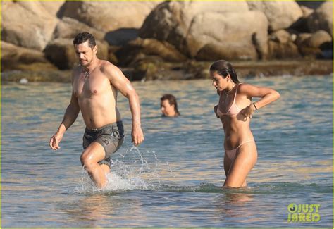 James Franco Enjoys A Steamy Beach Day With Girlfriend Isabel Pakzad In