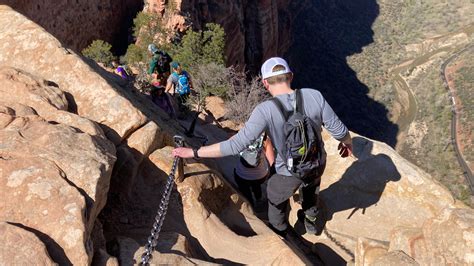 Angels Landing Hike In Zion National Park