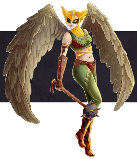 Hawkgirl By Malkytea On Deviantart