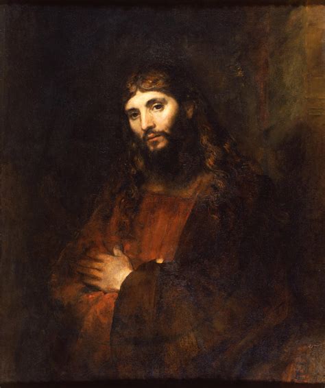 Rembrandt Christ With Arms Folded