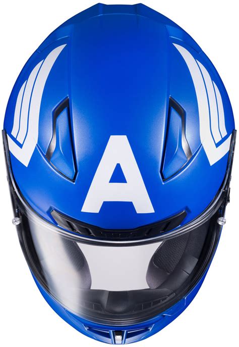 Stand out in any crowd! $116.47 HJC Marvel Captain America Officially Licensed #973681