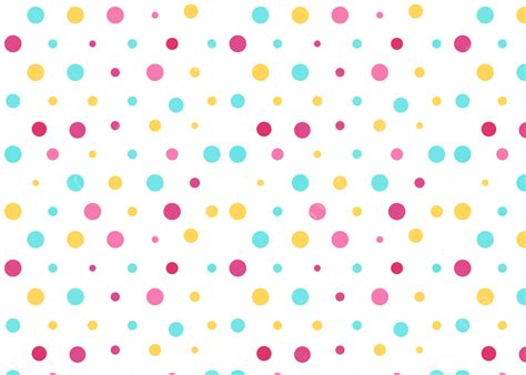Colorful Polka Dot Background Desktop Wallpaper Pc Wallpaper Dot Background Image And