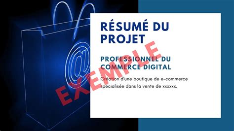 Modèle de business plan  ECommerce  document et modèle à télécharger