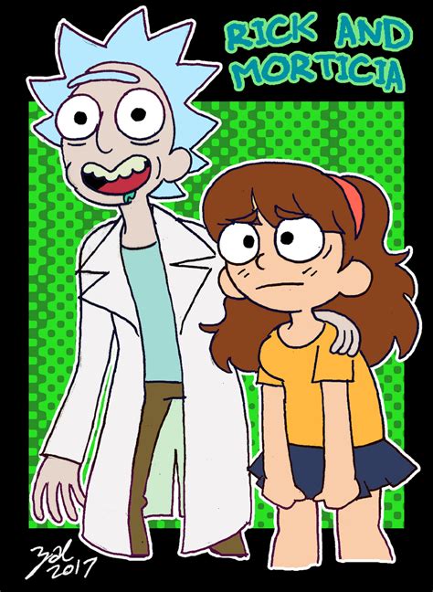 Rick And Morticia By Zal On Deviantart
