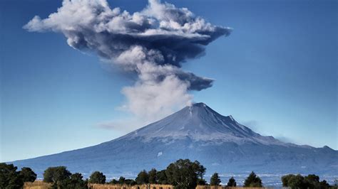 México El Volcán Popocatépetl Alcanza Su Actividad Más Intensa Desde
