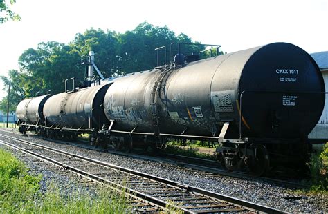 The ams black conoco #8 tank car is built with the highest standards of quality and ease of use for exceptional service on your garden railroad. Railroad tank cars in Brodhead, Wisconsin | Cragin Spring ...