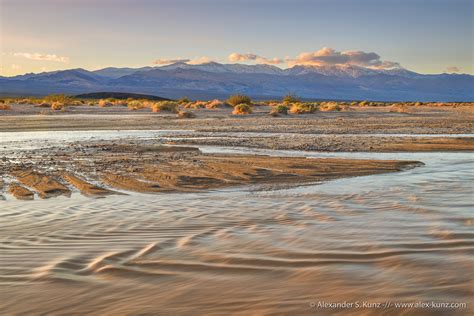 Amargosa River And Panamint Range Alexander S Kunz Photography