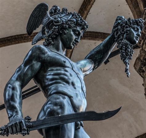 Cellini Perseus With The Head Of Medusa 1554 3141x2970 Statue