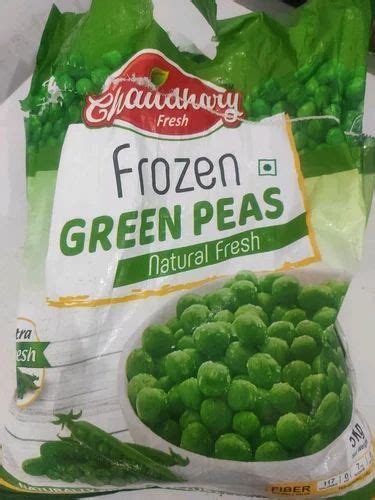 A Grade Chaudhary Fresh Frozen Green Peas Bag Packaging Size 5 Kg At