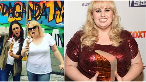 She showed off her progress last month in a gorgeous blue cocktail dress, and now she's looking. Bye, Bye Doppelkinn! Magerwahn jetzt auch bei Rebel Wilson ...