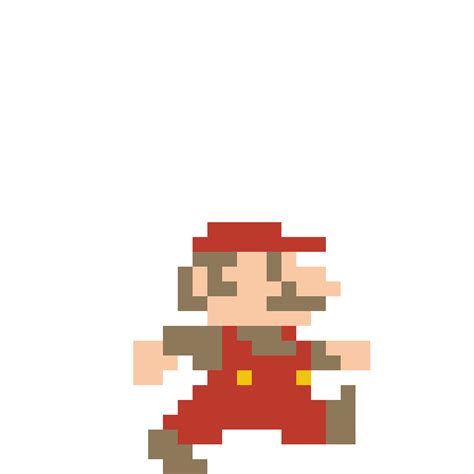 Pixilart Mario Walking Stamp By The Mario Guy