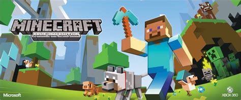 Minecraft Xbox 360 Cover Art