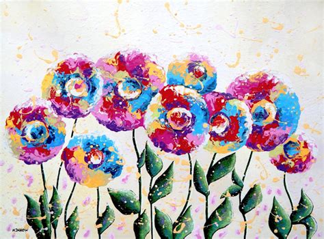 Mothers Day Flower Paintings
