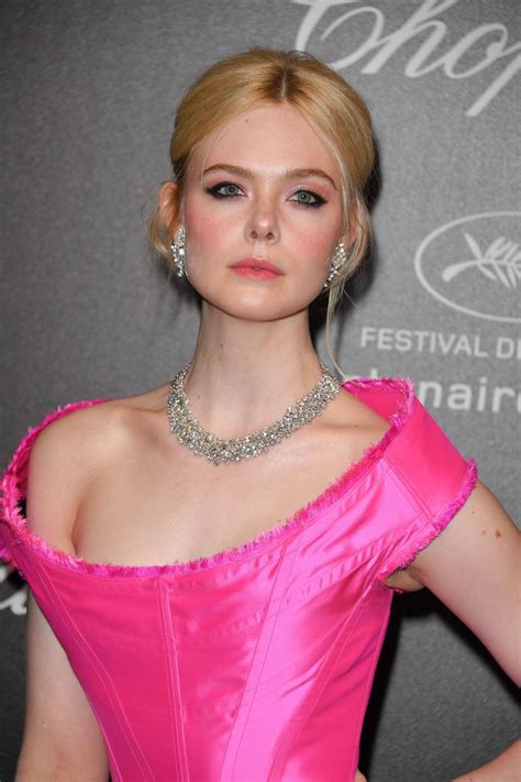 Elle Fanning Attends The Chopard Love Night Party During The 72nd