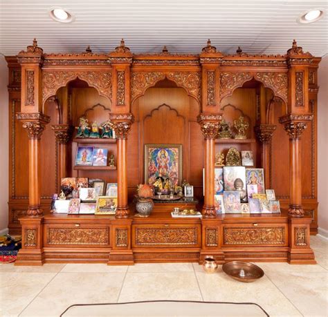 See these lovely mandir designs to get ideas for adding one to your small home. Wooden Pooja Mandir Designs - Pooja | Pooja Room | Pooja ...