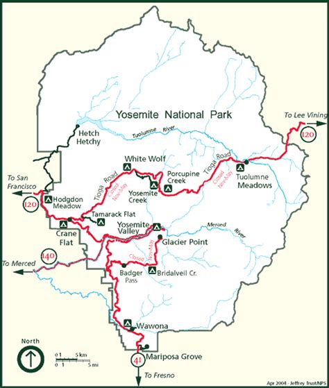 Geography Of The Yosemite Area Wikipedia