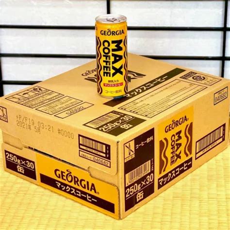 lot of 30 coca cola japan georgia max coffee 250ml in a can japanese coffee 174 80 picclick