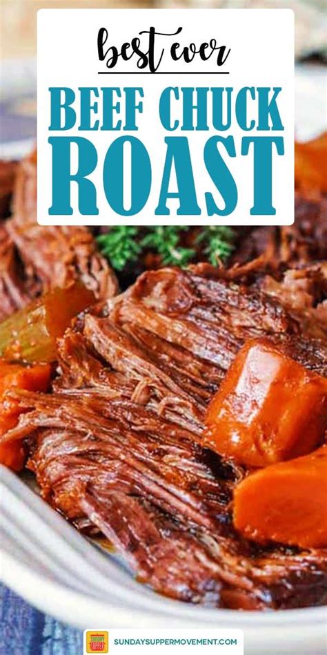 Best Beef Chuck Roast Recipe Recipe Chuck Roast Recipes Chuck