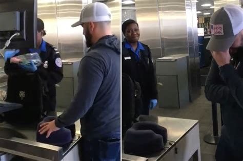 Prankster Dad Hides 12 Inch Sex Toy In His Sons Airport Hand Luggage And His Reaction Is