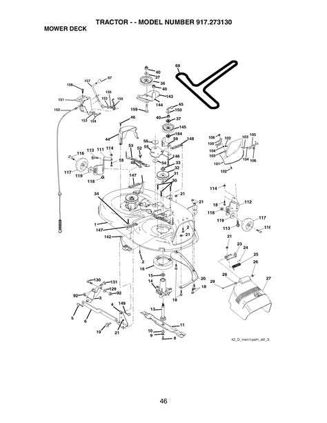 Diagram Wiring Diagram Parts List For Model 502254260 Craftsman