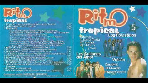 Ritmo Tropical Vol 5 Cumbias Del Recuerdo Enganchados Cd Completo