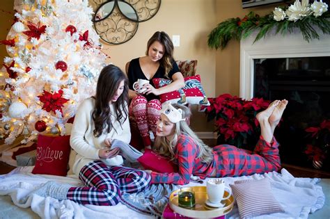 christmas jammie party pretty in the pines new york city lifestyle blog