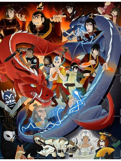 Avatar The Last Airbender Poster For Sale By Kumoridragon