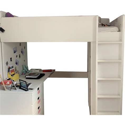 Ikea Loft Bunk Bed W Desk And Storage Aptdeco