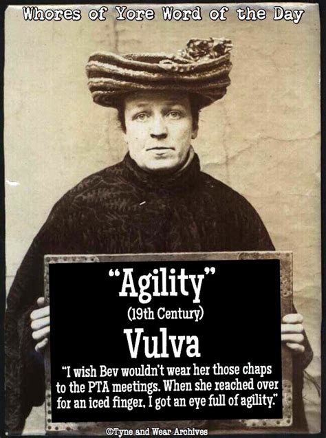 Whores Of Yore On Twitter Word Of The Day Agility