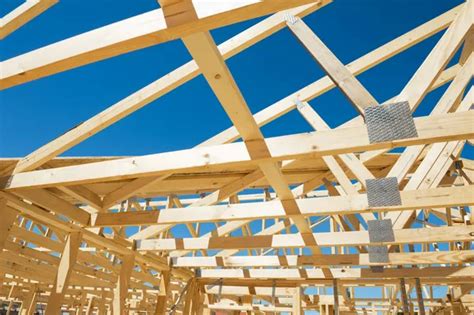 New Home Construction Framing — Stock Photo © Levkro 9060419