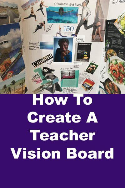 How To Create A Teacher Vision Board To Visualize Your Goals — Ttt4u