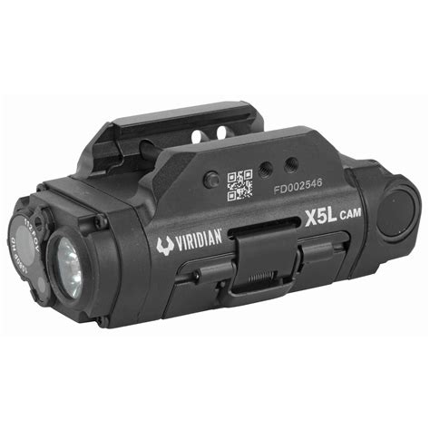 Viridian X5l Gen3 Green Laser Wtactical Light Whd Camera 4shooters