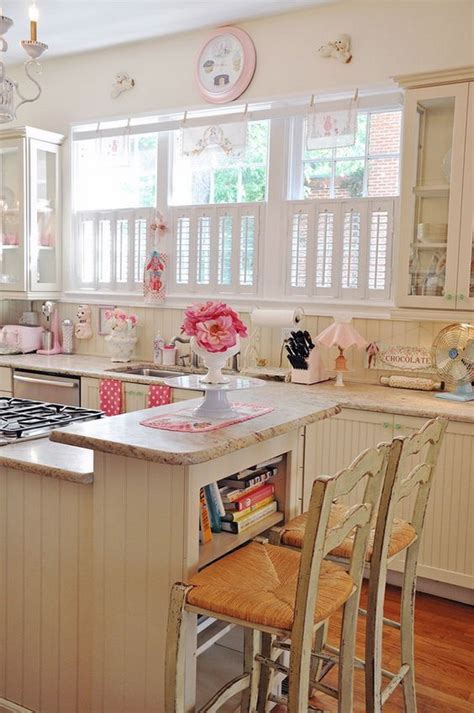 35 Awesome Shabby Chic Kitchen Designs Accessories And Decor Ideas