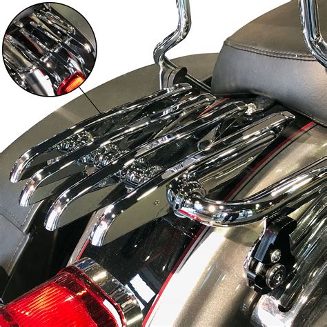 But other than its lightweight design, it still has plenty to offer. Chrome Detachable Stealth Luggage Rack & Fit Kit Harley ...