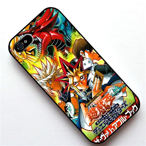 Yu Gi Oh Trade Game Card Anime Case Cover Case For Apple Iphone 4s 5
