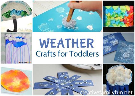 Fun Weather Crafts For Toddlers Weather Crafts Toddler Crafts Rainy